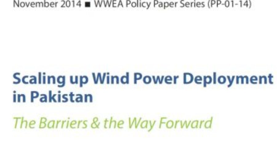 Scaling up Wind Power Deployment in Pakistan